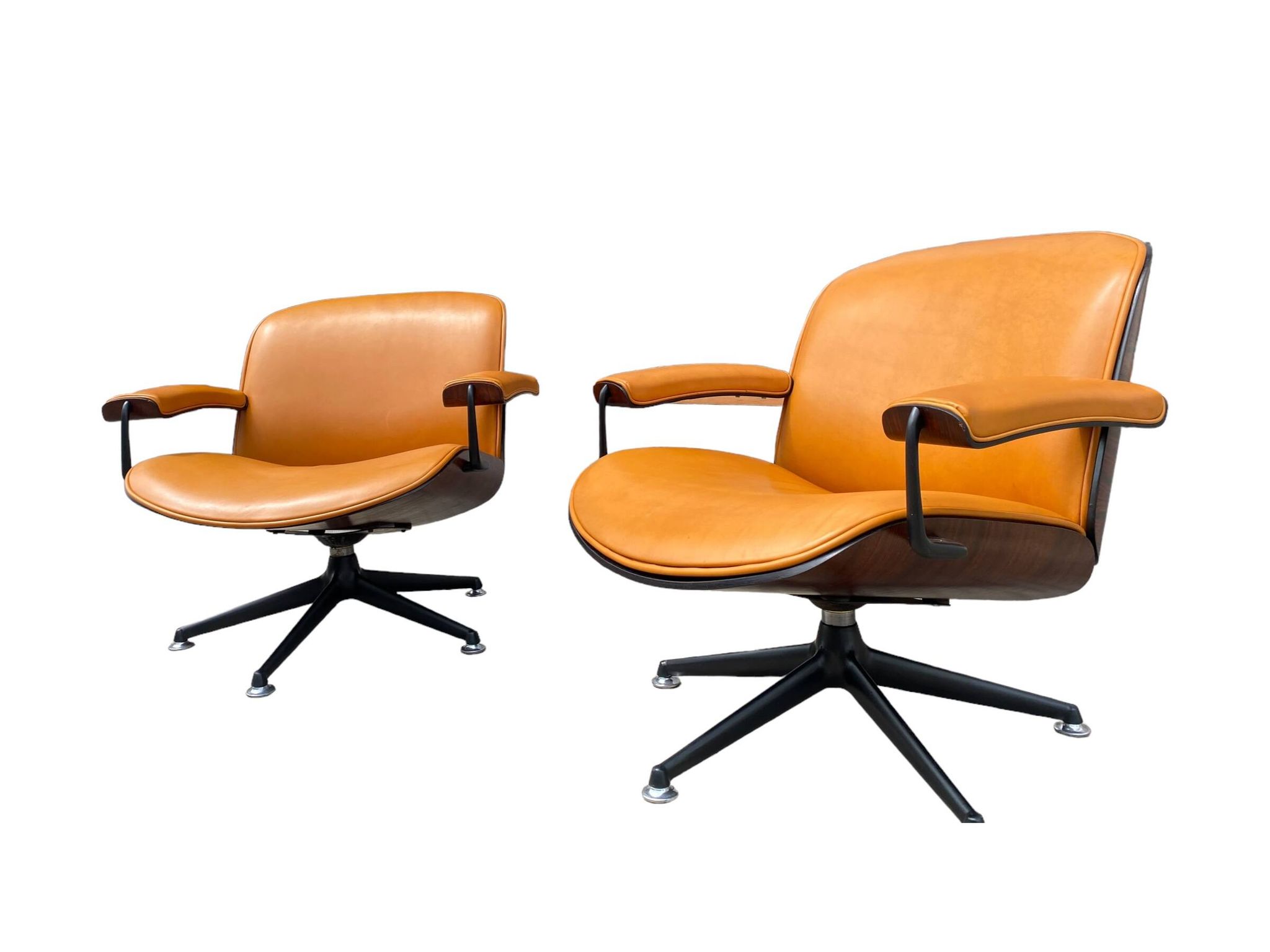 Rare lounge chair par Ennio Fazioli pour MIM Roma