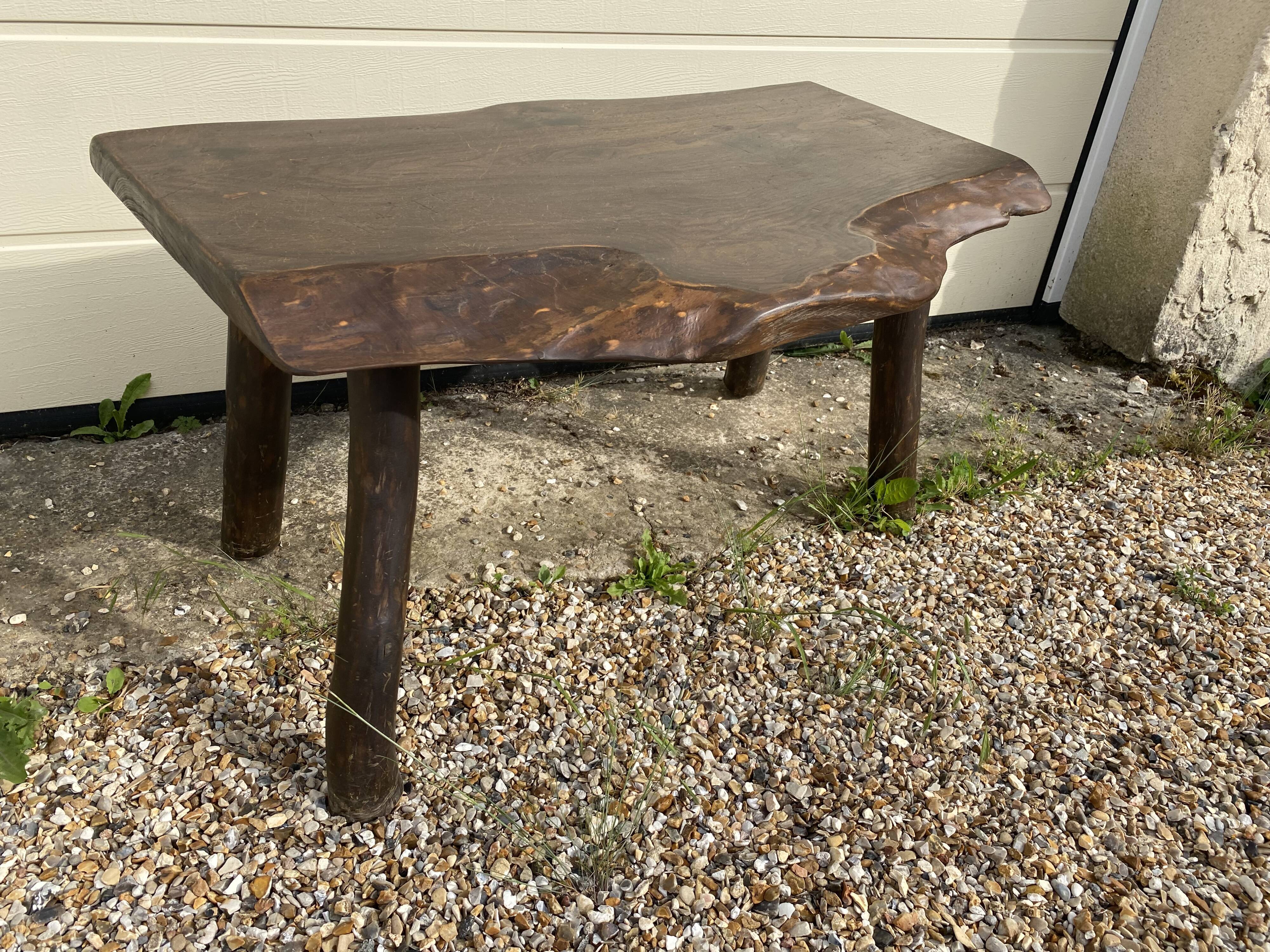 Brutalist coffee table