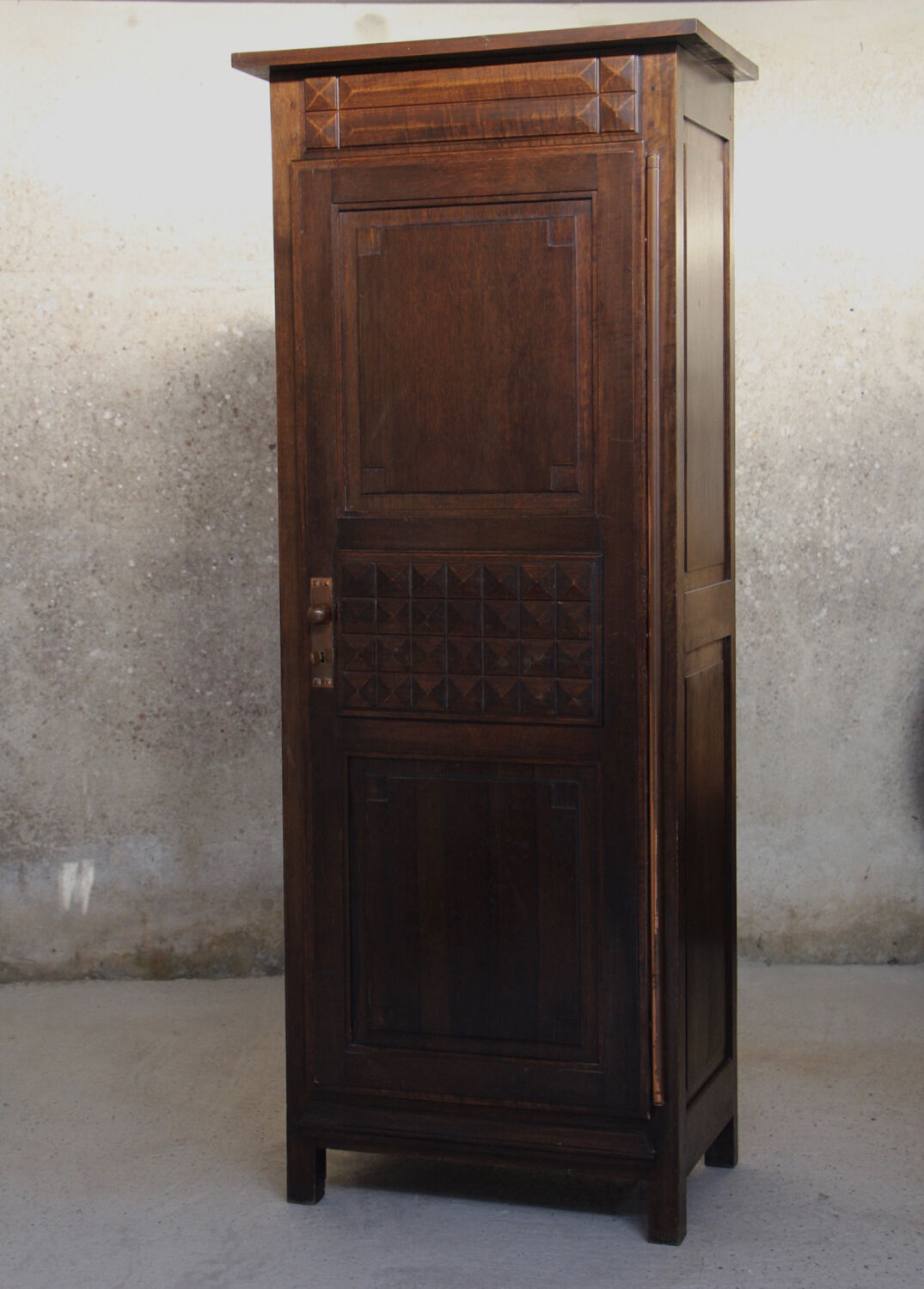 Solid oak wardrobe 1940