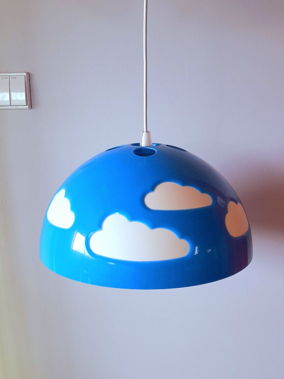 Blue Skojig cloud suspension