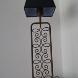 Wrought iron lamp 1980