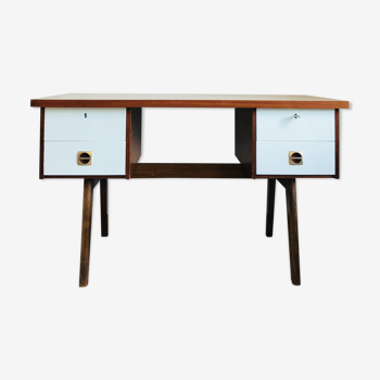 Bureau vintage en teck 1960