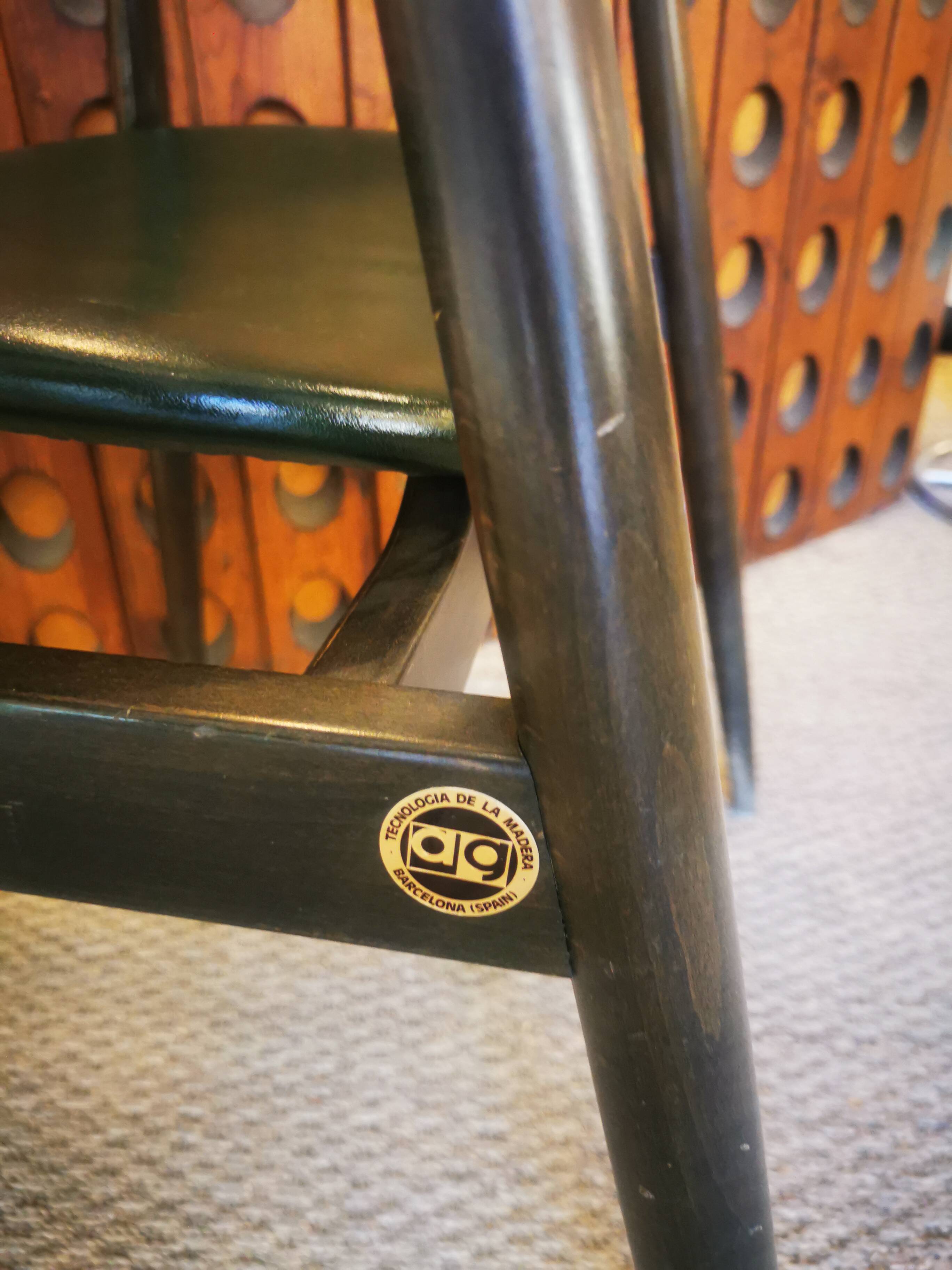 Suite of 4 design chairs by ag barcelona