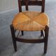 2 sculptural brutalist high-back chairs