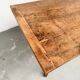 19th century walnut drapery table 2m1