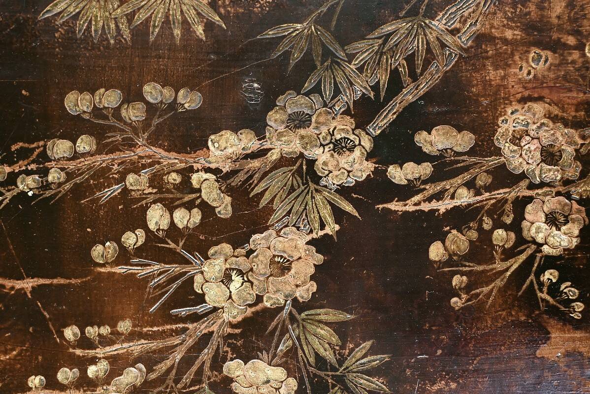 Lacquered Wooden Coffee Table, China – 1960