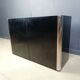 Cabinet in Black Laminate and chrome by Mario Sabot, 1980s