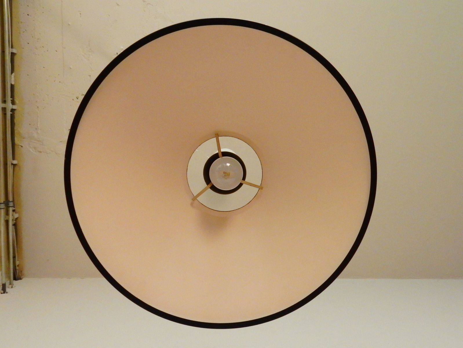 Black and white mid-century suspension 1950s
