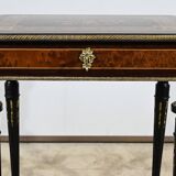 Small Living Room Table in Rosewood and Amboyna Burl, Louis XVI style, Napoleon III period – Mili