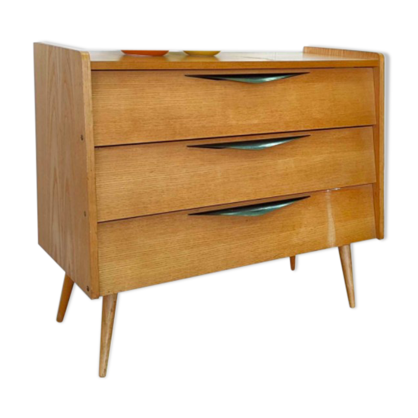 Vintage mid-century shoe cabinet