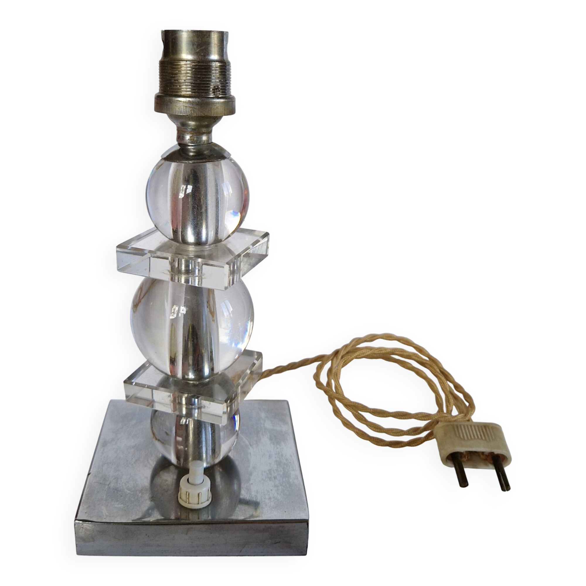 Modernist lamp / Art Deco, Jacques Adnet style