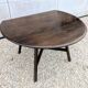 Table À Abattants Ercol 377 Orme Massif Vintage 1960 Design Ercolani