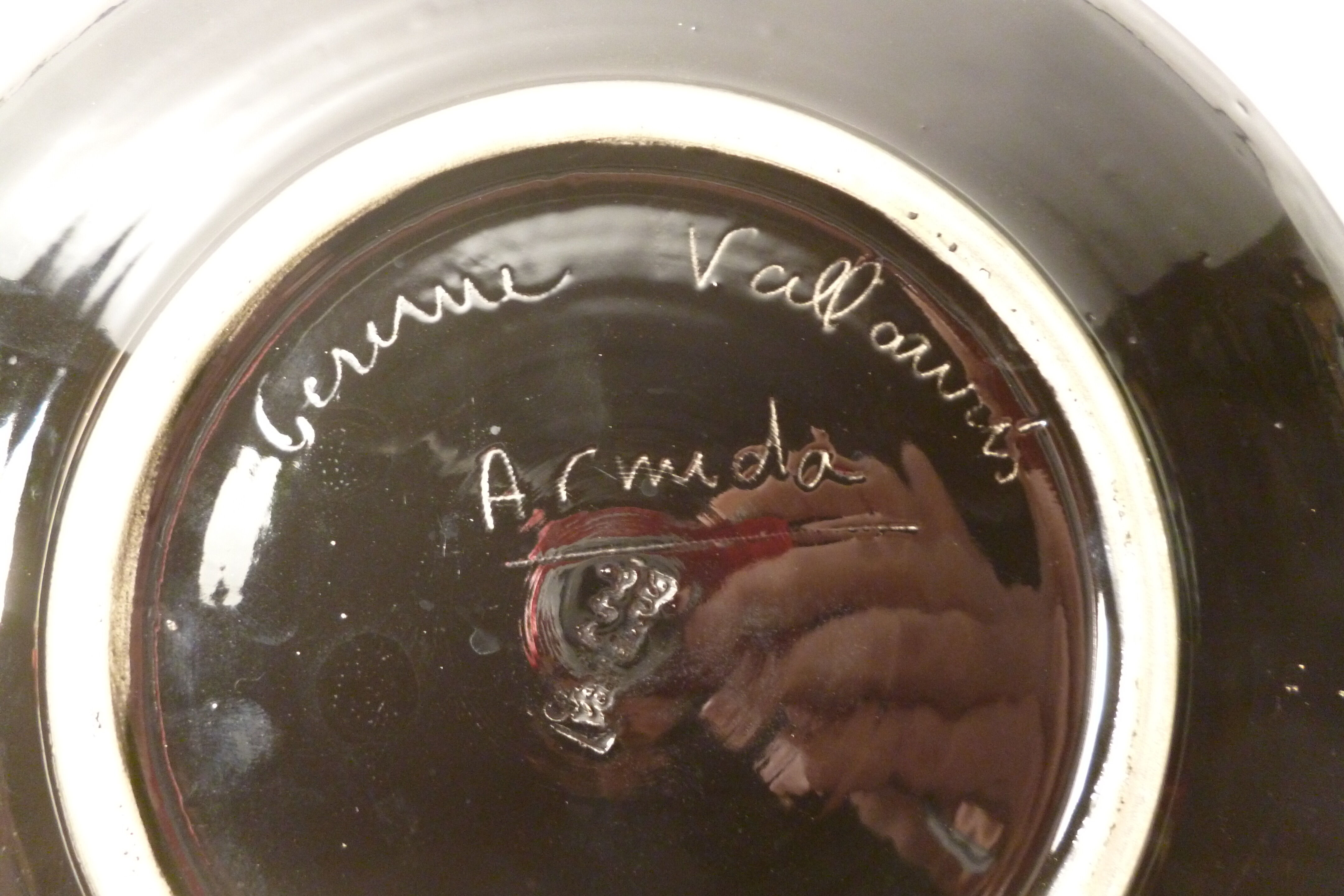 Dish Vallauris Cerenne Armida, 1950