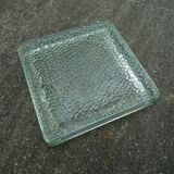 Engineered glass trivet, vintage 60s