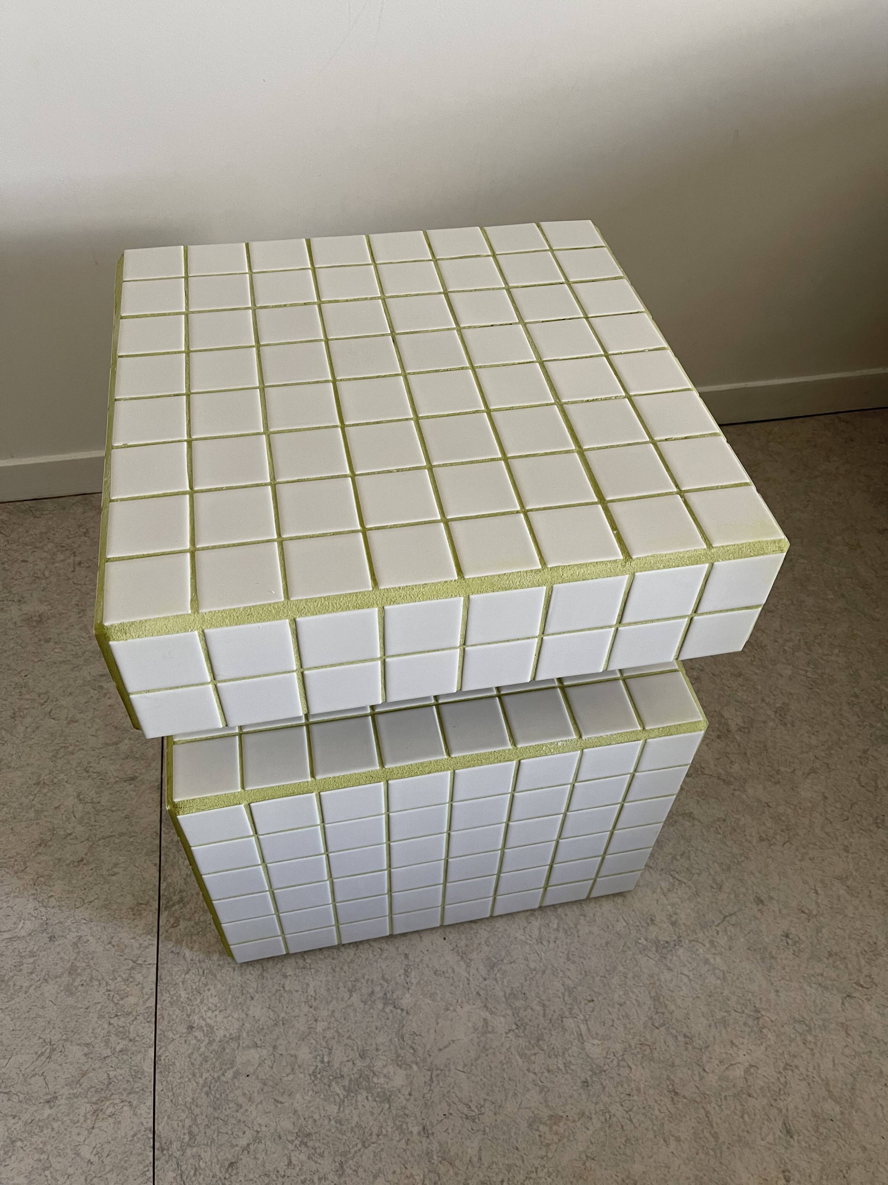 Ceramic bedside table