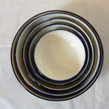 Set of 5 Salins-Les-Bains bowls