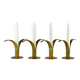 “Liljan” Candleholders — Ivar Ålenius-Björk for Ystad-Metall, Sweden, Late 1940s