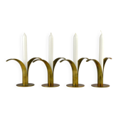 “Liljan” Candleholders — Ivar Ålenius-Björk for Ystad-Metall, Sweden, Late 1940s
