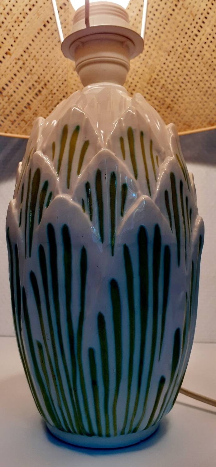 Vintage ceramic lamp