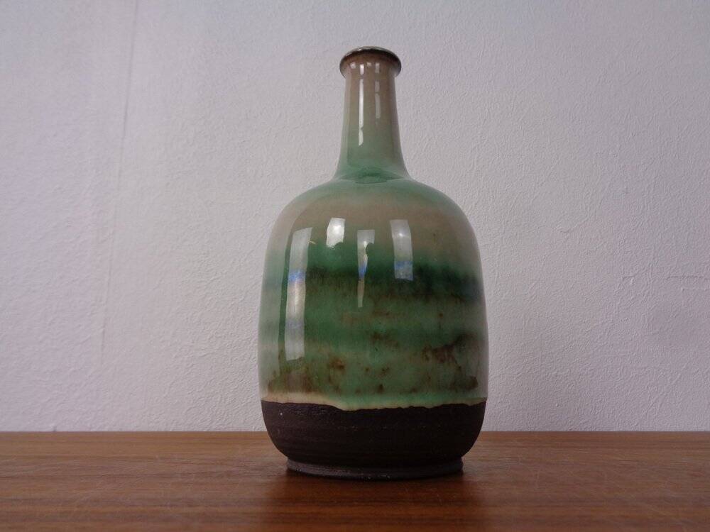 Small Danish ceramic vase from Hyllested, 1960s