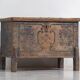 Antique Hand-Painted Wedding Chest (1846) #37