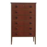 vintage teak chest of drawers