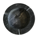 Black marble ashtray