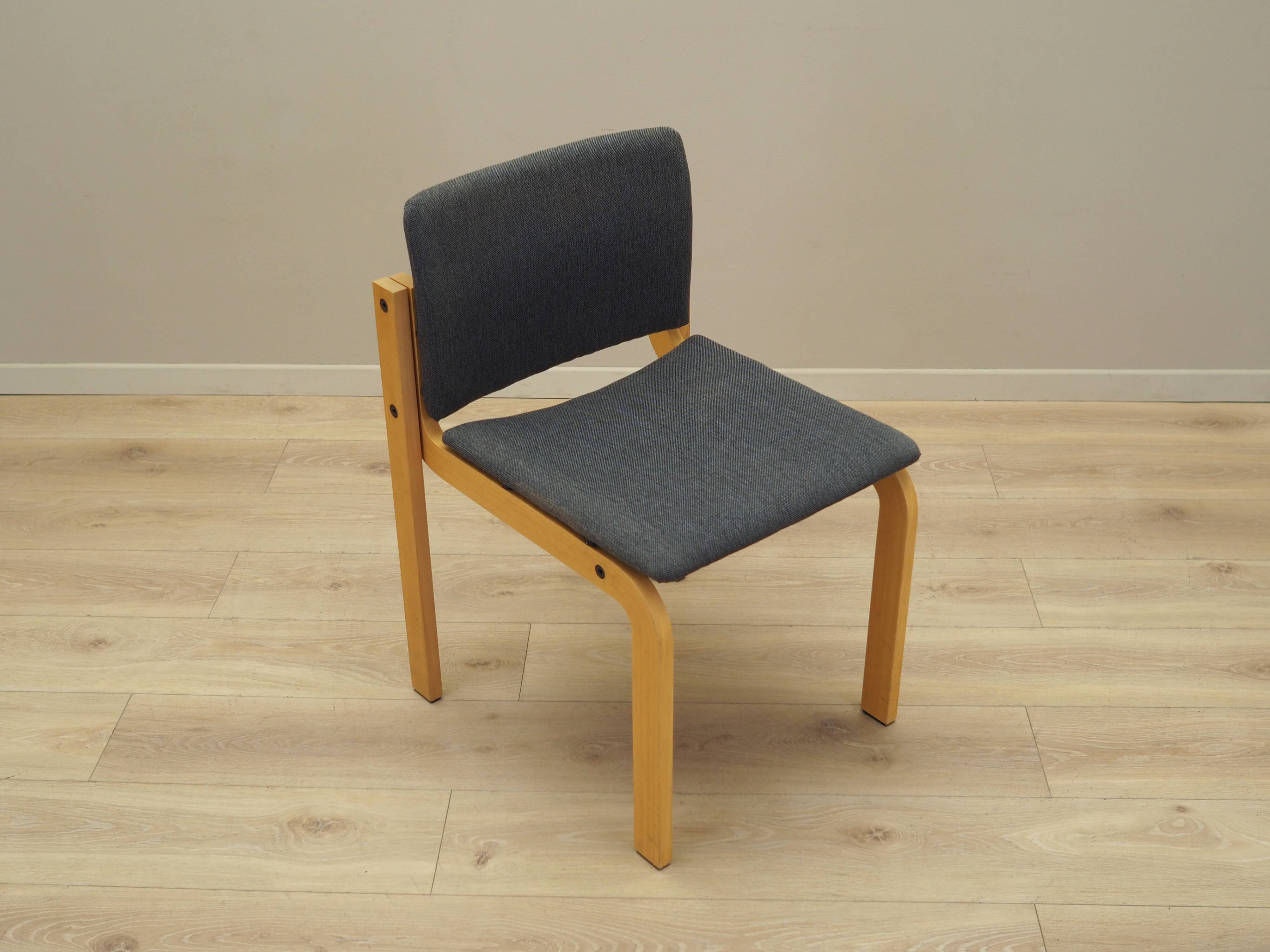 Ensemble de six chaises, design danois, années 1980, édition : Fritz Hansen