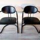 Pair of Bauhaus chairs edited by Effezeta, Italy 1980