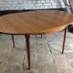 Vintage dining expandable room table