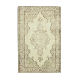 Handmade Contemporary Oriental Beige Rug 190 cm x 294 cm - 38967