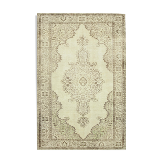 Handmade Contemporary Oriental Beige Rug 190 cm x 294 cm - 38967