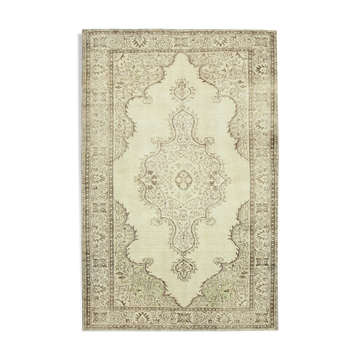 Handmade Contemporary Oriental Beige Rug 190 cm x 294 cm - 38967