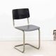 Pagholz chair in ebony and white