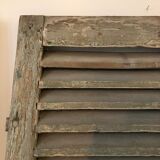 Pair of high louvers