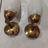 Pair of vintage wall lights