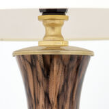 Pair of glass lamps Murano by Vincenzo Nason 1960