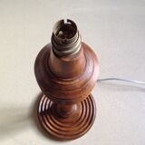 Wooden lamp foot