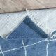 Handmade wool Berber rug 260 x 155 cm