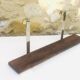 Vintage wall shelf, hanging, metal and wood
