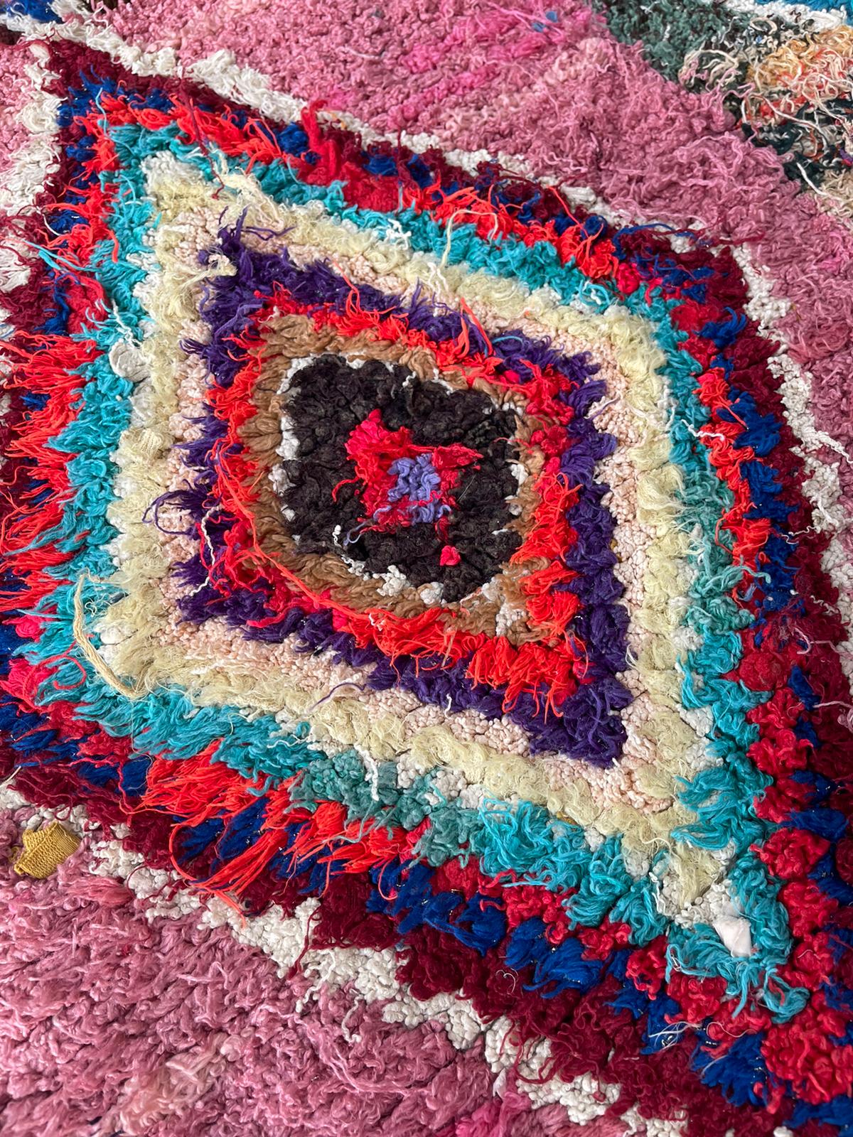 Carpet boucherouite 210x115cm