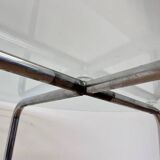 Table Bauhaus en chrome et verre - années 1930