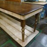 Table metier en bois massif 20ème