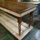 20th century solid wood craft table