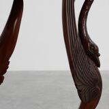 French Empire Side Table in Carved Wood, circa 1850