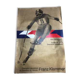 Affiche jeux olympiques