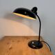 Lampe de table industrielle Bauhaus noire d'Escolux, années 1930