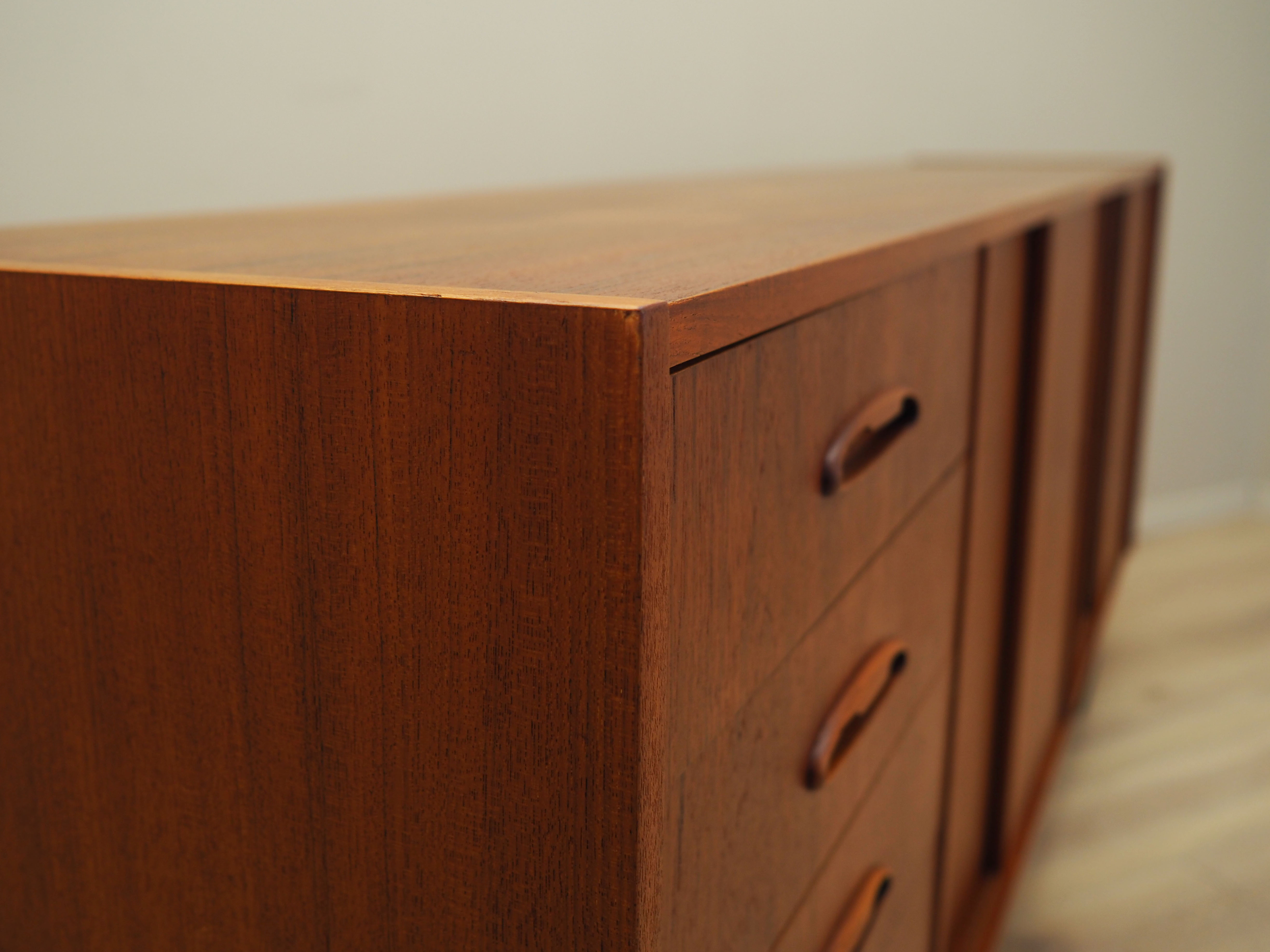 Teak sideboard, Danish design, 1970s, production Denmark