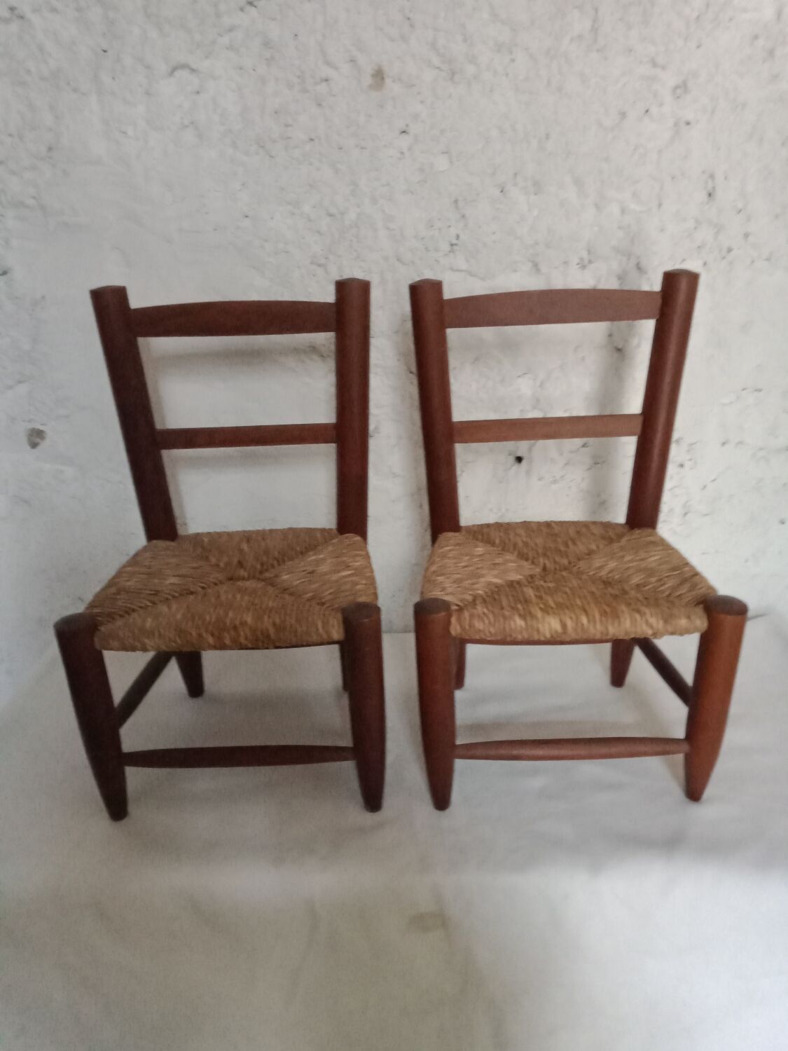 Wooden doll chairs