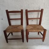 Wooden doll chairs